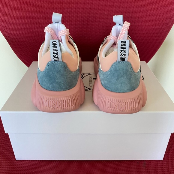Moschino Teddy Sneakers in size 37–7 US . - Picture 4 of 7